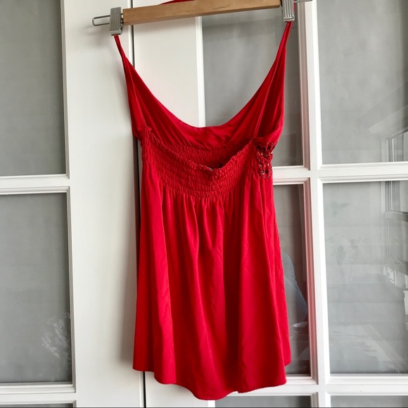 NWT Patrizia Pepe Red Sequinned Camisole ❤️ - Picture 3 of 7